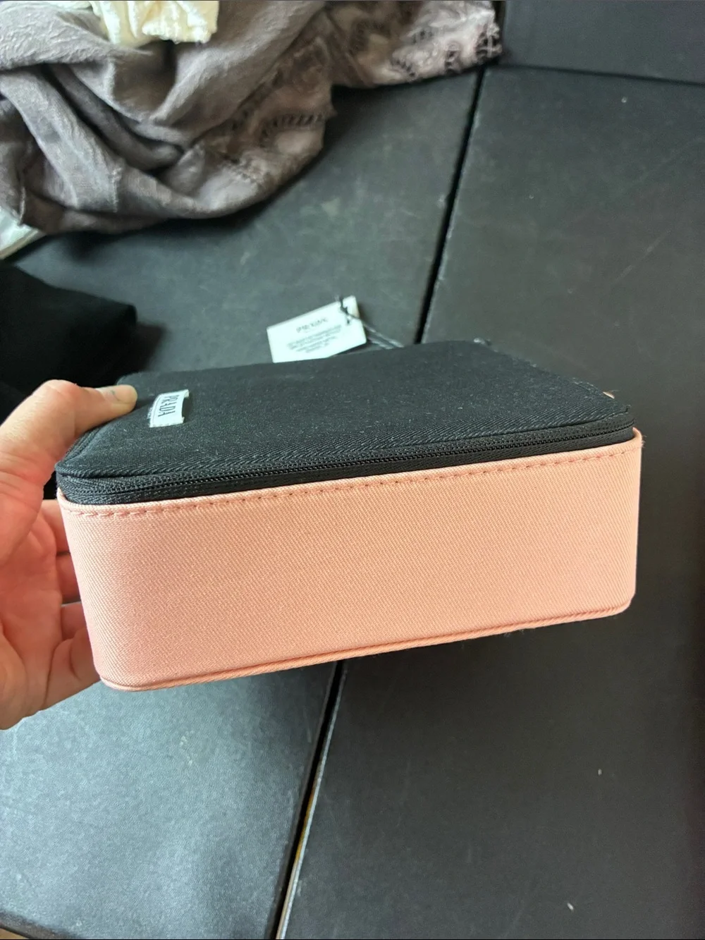 Prada Beauty Empty Toiletry Zip Pouch NWT